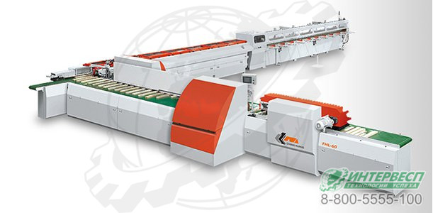 Горизонтальная автоматическая линия торцевого сращивания FHL 60