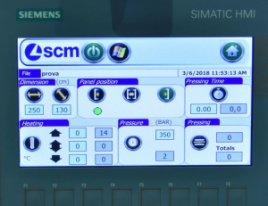 Горячий пресс SCM Sergiani GS-A