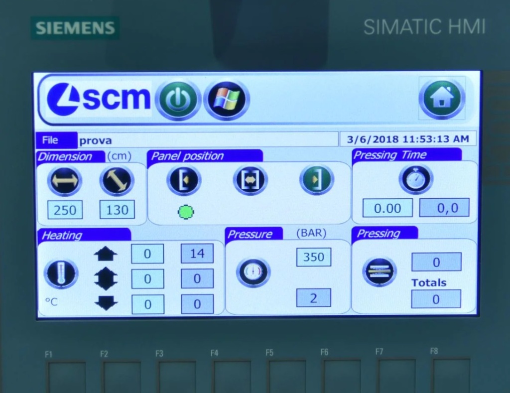 Горячий пресс SCM Sergiani GS-A