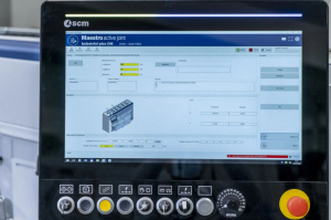 Двусторонний шипорезно-пазовальный станок с ЧПУ SCM Balestrini Pico FF