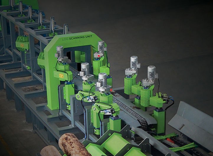 Дисковые бревнопильные станки Mebor SDH-D 340/400